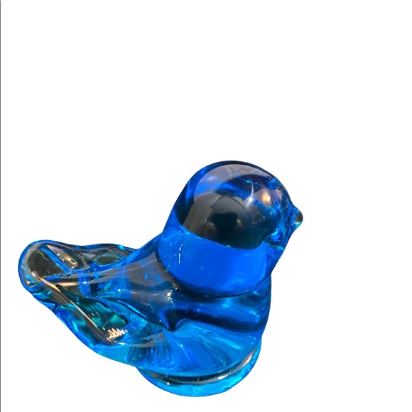 Other - Leo Ward Blue Bird of Happiness Vintage Art Glass